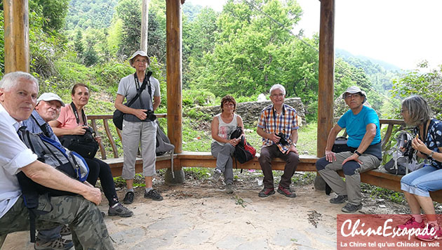 En randonnée dans les rizières, Chine Escapade