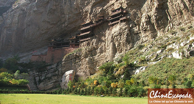 Monastère suspendu de Datong, octobre 2014