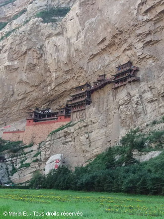 Voyage Chine Escapade, Maria B., Monastère suspendu de Datong