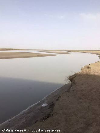 Voyage Chine Escapade, Marie-Pierre A., fleuve Tarim