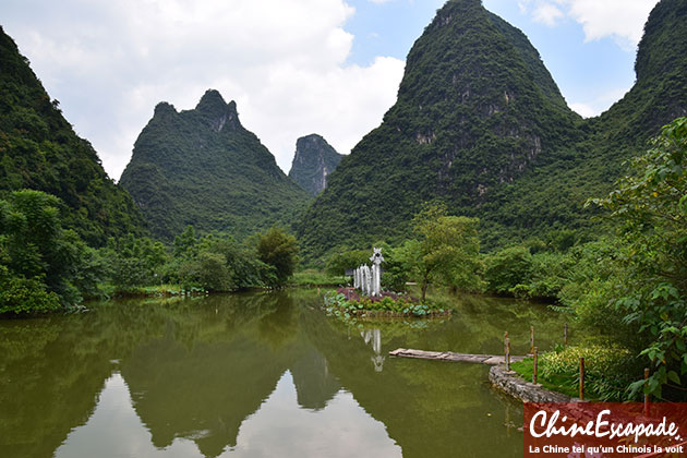 Campagne de Yangshuo, Chine Escapade