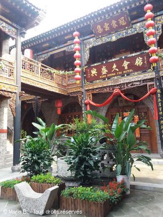 Voyage Chine Escapade, Maria B., hôtel de Pingyao