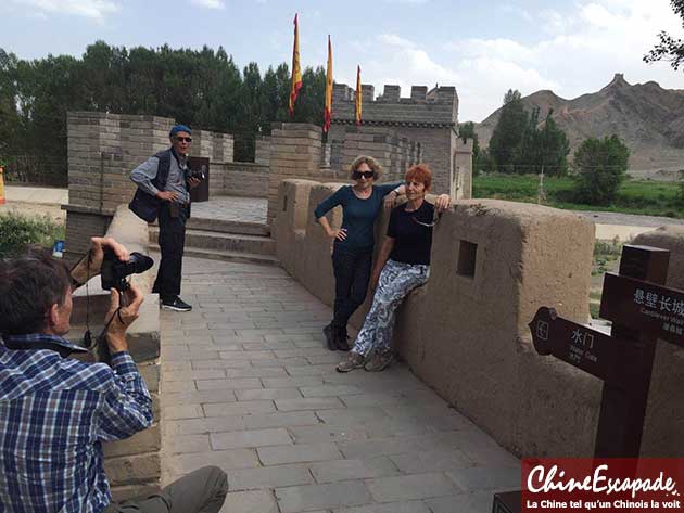 Surplomb de la Grande Muraille, Chine Escapade