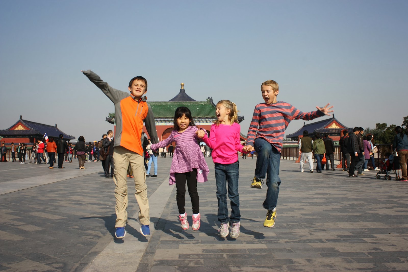 Visiter le Temple du Ciel avec des enfants