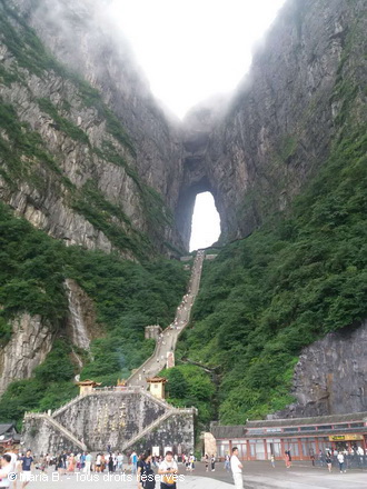 Voyage Chine Escapade, Maria B., Zhangjiajie - Tianmenshan