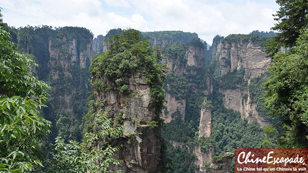 Zhangjiajie, Hunan, juillet 2017