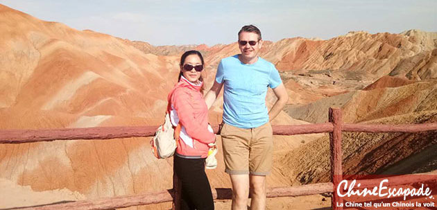 Parc Zhangye Danxia, Route de la Soie, juin 2017